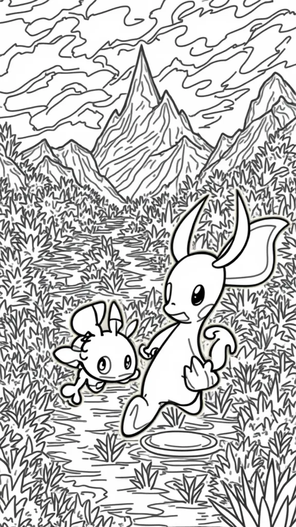 pokemon scarlet and violet coloring pages